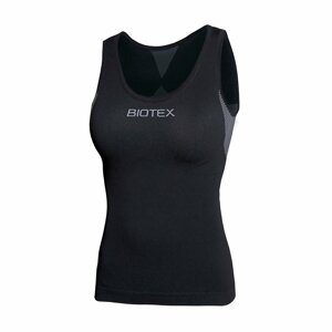 BIOTEX Cyklistické tielko - SUN LADY - čierna XS-S