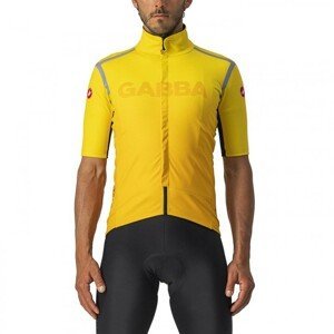 CASTELLI Cyklistický dres s krátkym rukávom - GABBA ROS SPECIAL - žltá XL