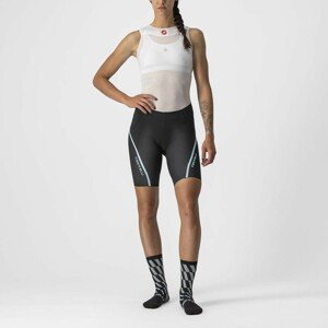 CASTELLI Cyklistické nohavice krátke bez trakov - VELOCISSIMA 3 LADY - svetlo modrá/čierna M