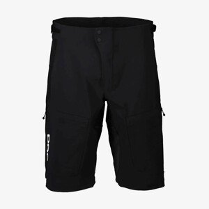 POC Cyklistické nohavice krátke bez trakov - RESISTANCE ULTRA - čierna XL