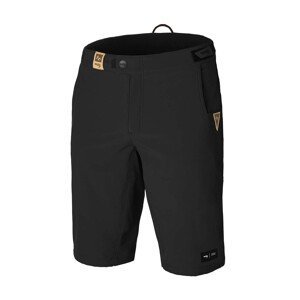 ROCDAY Cyklistické nohavice krátke bez trakov - ROC GRAVEL - čierna XL