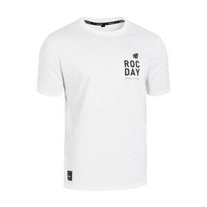 ROCDAY Cyklistické tričko s krátkym rukávom - PINE - biela M