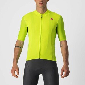 CASTELLI Cyklistický dres s krátkym rukávom - ENDURANCE ELITE - žltá