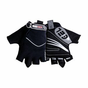 BIOTEX Cyklistické rukavice krátkoprsté - SUMMER - čierna M