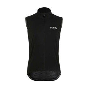 LE COL Cyklistická vesta - SPORT GILET II - čierna 3XL