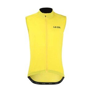 LE COL Cyklistická vesta - SPORT GILET II - žltá 3XL