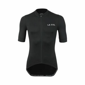 LE COL Cyklistický dres s krátkym rukávom - HORS CATEGORIE II - čierna M