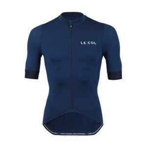LE COL Cyklistický dres s krátkym rukávom - PRO JERSEY II - modrá XL
