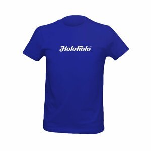 NU. BY HOLOKOLO Cyklistické tričko s krátkym rukávom - COOL - modrá S
