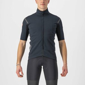 CASTELLI Cyklistický dres s krátkym rukávom - GABBA ROS 2 - antracitová 2XL