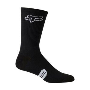 FOX Cyklistické ponožky klasické - RANGER - čierna S-M