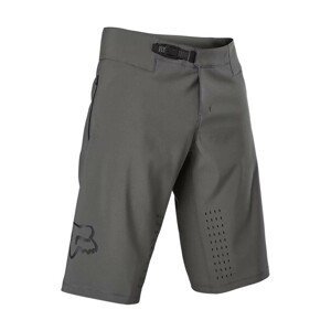 FOX Cyklistické nohavice krátke bez trakov - DEFEND SHORTS - šedá M