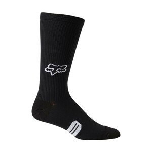 FOX Cyklistické ponožky klasické - RANGER - čierna L-XL