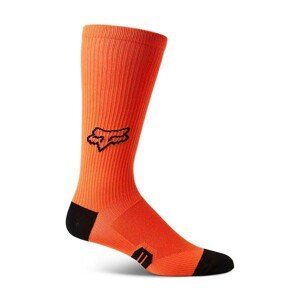FOX Cyklistické ponožky klasické - RANGER - oranžová S-M