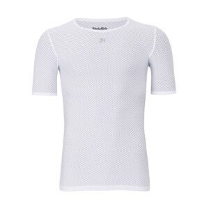 HOLOKOLO Cyklistické tričko s krátkym rukávom - AIR - biela M-L