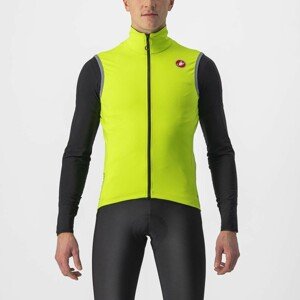 CASTELLI Cyklistická vesta - PERFETTO ROS 2 - žltá