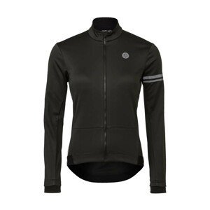 AGU Cyklistická zateplená bunda - WINTER ESSENTIAL W - čierna XL