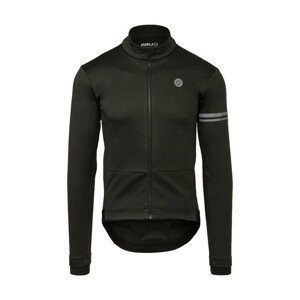 AGU Cyklistická zateplená bunda - WINTER ESSENTIAL - čierna S