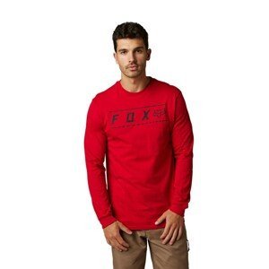 FOX Cyklistické tričko s dlhým rukávom - PINNACLE PREMIUM - červená XL
