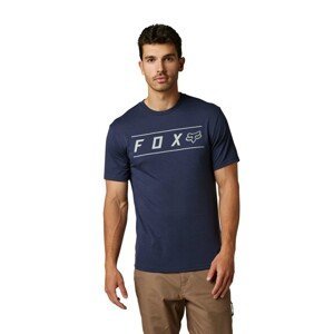 FOX Cyklistické tričko s krátkym rukávom - PINNACLE DRIRELEASE® - modrá XL