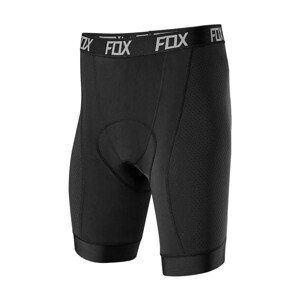 FOX Cyklistické boxerky - TECBASE LINER - čierna 2XL