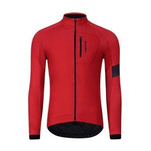 HOLOKOLO Cyklistická zateplená bunda - 2in1 WINTER - červená 3XL