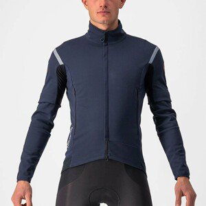 CASTELLI Cyklistická zateplená bunda - PERFETTO ROS 2 CONV. - šedá