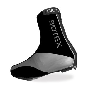 BIOTEX Cyklistické návleky na tretry - RAIN - čierna/strieborná 45-46