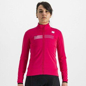 SPORTFUL Cyklistická zateplená bunda - TEMPO W LADY - ružová 2XL