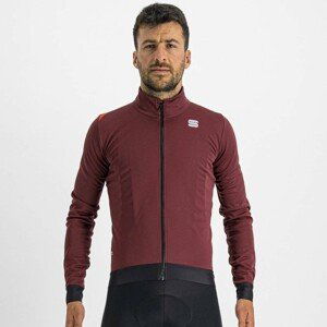 SPORTFUL Cyklistická vetruodolná bunda - FIANDRE PRO MEDIUM - čierna/červená L