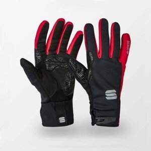 SPORTFUL Cyklistické rukavice dlhoprsté - WS ESSENTIAL 2 - červená/čierna XL