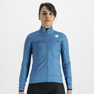 SPORTFUL Cyklistická zateplená bunda - TEMPO W LADY - modrá L