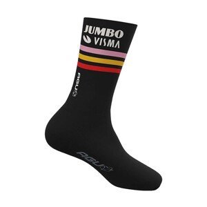 AGU Cyklistické ponožky klasické - JUMBO-VISMA TRIPLE VICTORY 2023 - čierna 38-42