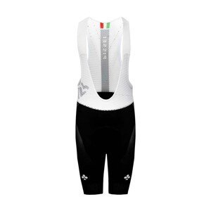 PISSEI Cyklistické nohavice krátke s trakmi - UAE TEAM EMIRATES 2024 - čierna L