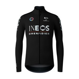 GOBIK Cyklistická zateplená bunda - ENVY INEOS GRENADIERS 2024 - čierna XL