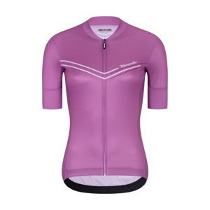 RIVANELLE BY HOLOKOLO Cyklistický dres s krátkym rukávom - LEVEL UP - fialová