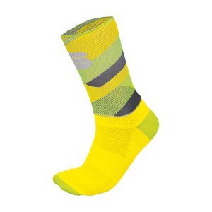 SPORTFUL Cyklistické ponožky klasické - BODYFIT TEAM 15 - žltá