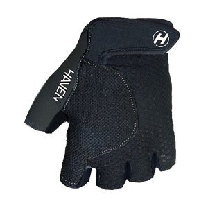 HAVEN Cyklistické rukavice krátkoprsté - KIOWA SHORT - čierna XL