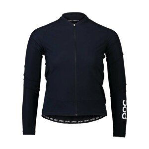 POC Cyklistický dres s dlhým rukávom letný - ESSENTIAL ROAD LADY - čierna XS