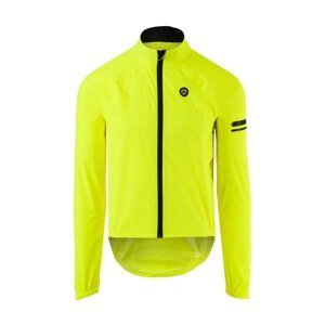 AGU Cyklistická vodeodolná pláštenka - RAIN ESSENTIAL - žltá XL