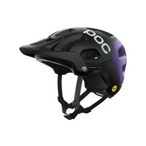 POC Cyklistická prilba - TECTAL RACE MIPS - čierna/fialová (55–58 cm)