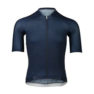 POC Cyklistický dres s krátkym rukávom - PRISTINE - modrá 2XL