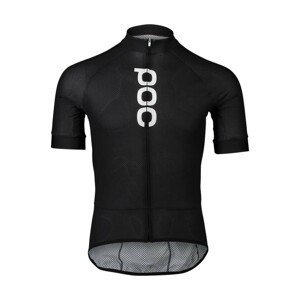 POC Cyklistický dres s krátkym rukávom - ESSENTIAL ROAD LOGO - čierna XL