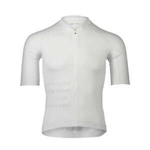 POC Cyklistický dres s krátkym rukávom - PRISTINE PRINT - biela M