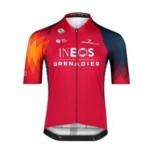 BIORACER Cyklistický dres s krátkym rukávom - INEOS GRENADIERS 2023 ICON RACE - modrá/červená M