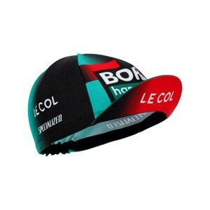 LE COL Cyklistická čiapka - BORA HANSGROHE 2023 - zelená/červená/čierna