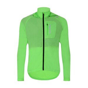 HOLOKOLO Cyklistická vodeodolná pláštenka - WIND/RAIN - zelená XL