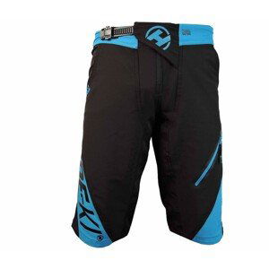 HAVEN Cyklistické nohavice krátke bez trakov - RIDE-KI SHORT - čierna/modrá L