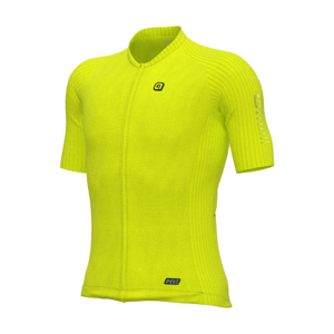 ALÉ Cyklistický dres s krátkym rukávom - R-EV1 C SILVER COOLING - žltá 2XS