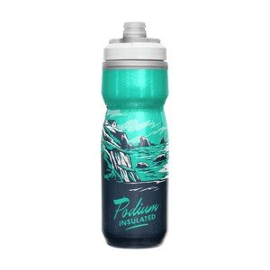 CAMELBAK Cyklistická fľaša na vodu - PODIUM® CHILL - čierna/modrá